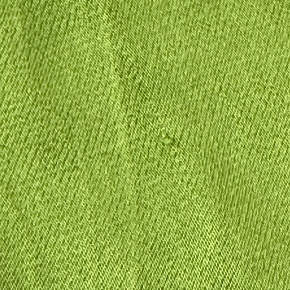 Anthropologie Deandra Green Tuxedo Satin Joggers 4 Ankle Zip Viscose High Rise - Picture 15 of 16